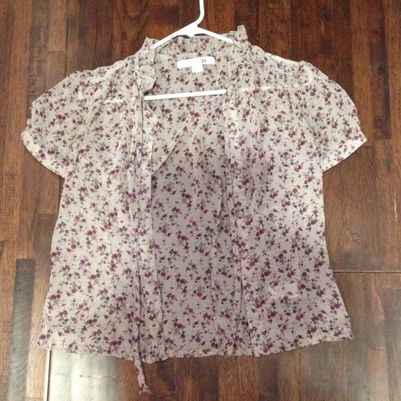 Floral blouse