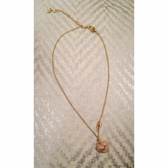REDUCED Light Pink Juicy Couture Heart Necklace