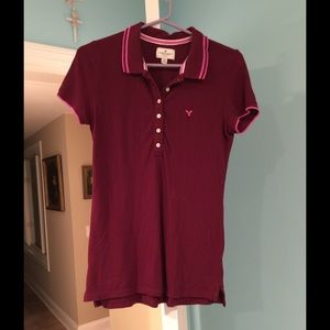 Burgundy Polo Shirt