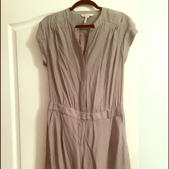 BCBG Grey romper in size 10