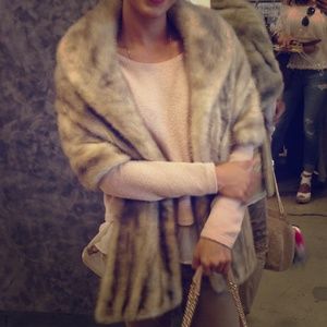 Mink Fur Stole