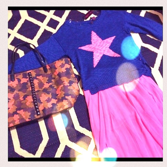 Cute Camo Large tote Purse - Picture 1 of 2