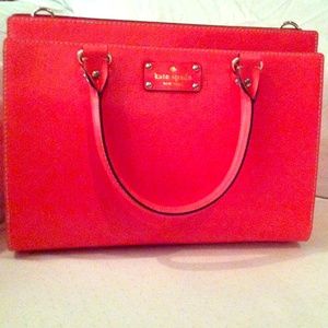 NWT Kate Spade Wellesley Durham in hotrose