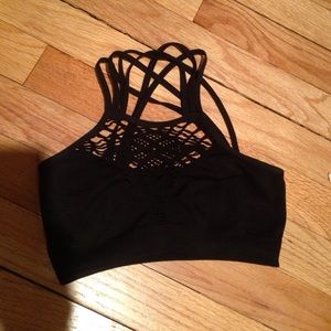 LF dreamcatcher bralette black OS