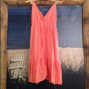 Old Navy Bright Tangerine Dress