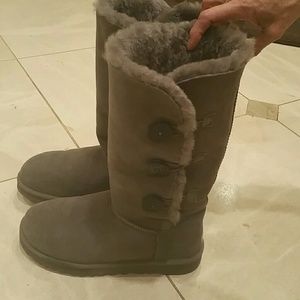 UGG boots with buttons