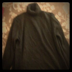 Grey turtleneck
