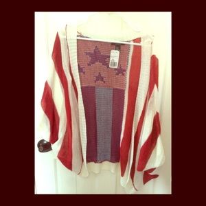 American Flag sweater
