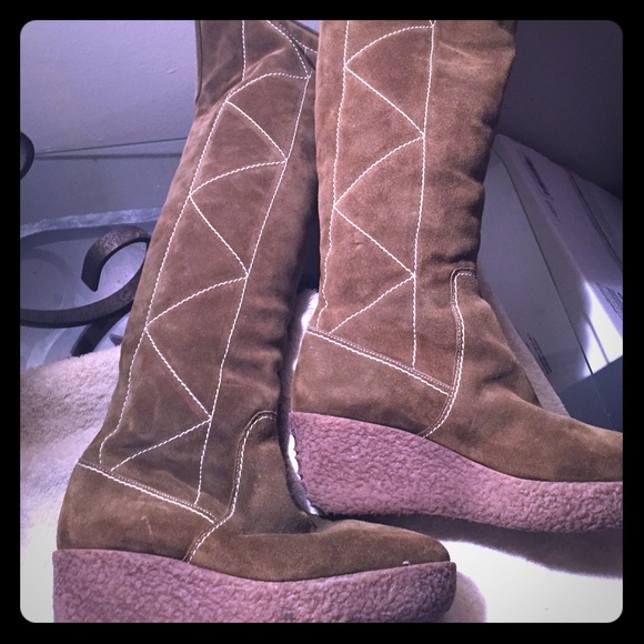 🍃🍂 M. Kor  fur lined boots 🍃🍂