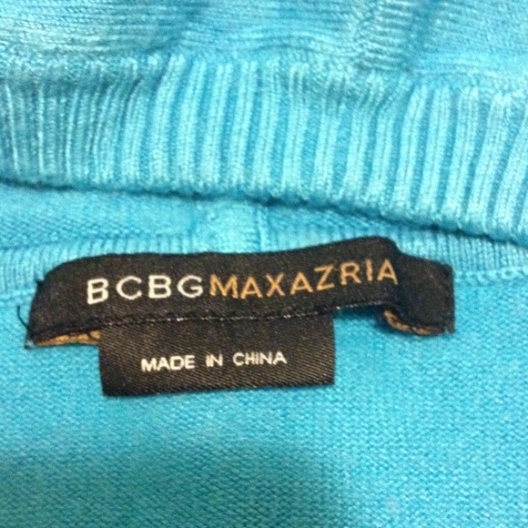 Blue M 90% Viscose and 8% nylon blouse sweater ! - Picture 3 of 4