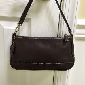 Authentic Coach Hampton leather mini purse