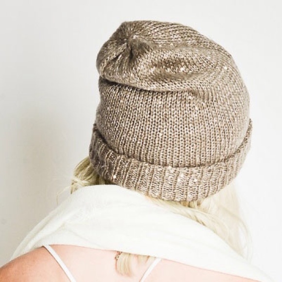 Stylish Metallic Beanie