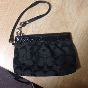 Black Coach wristlet!