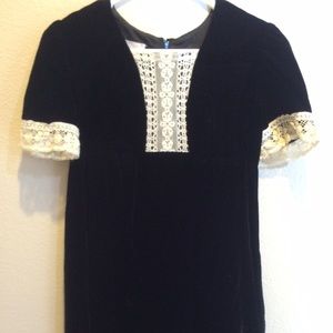 Vintage Black "Zooey Deschanel" Dress
