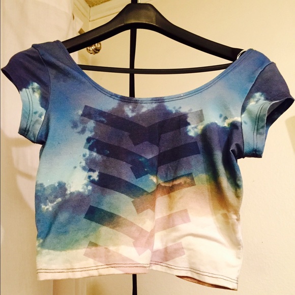 Sky Crop Top