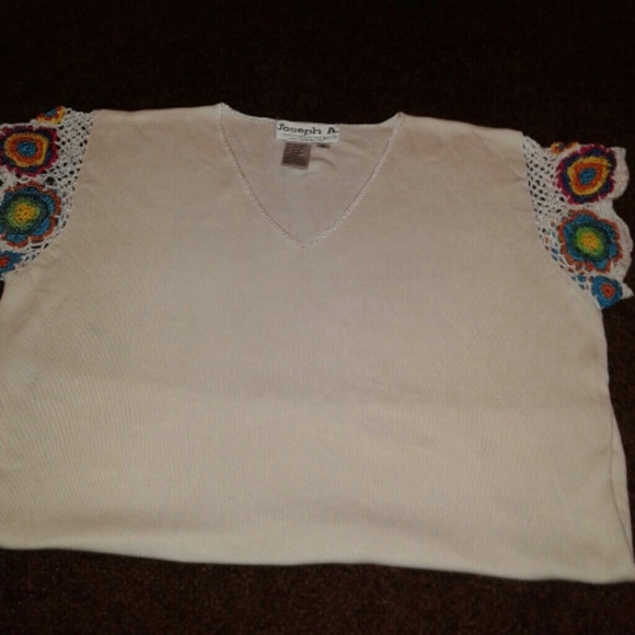Joseph A. Designer Sweater Top NWOT - Picture 1 of 4
