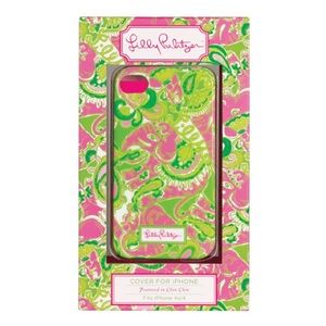 Lily Pulitzer Chin Chin iPhone case for 4/4s