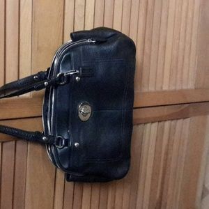 Coach pebble leather bag