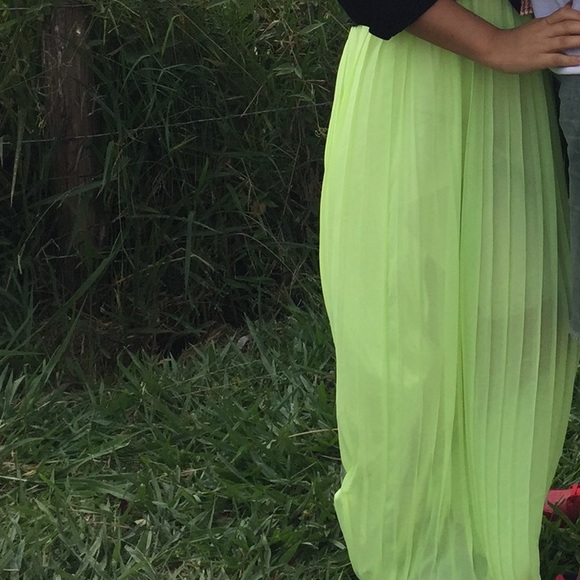 Beautiful neon skirt