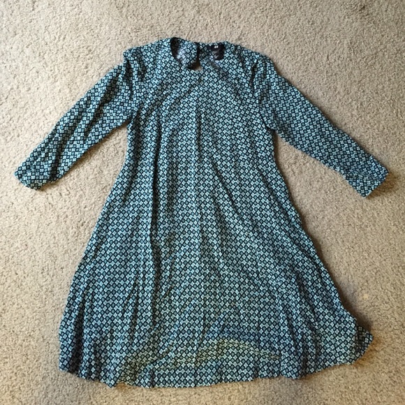 Fun blue A-line dress from H&M