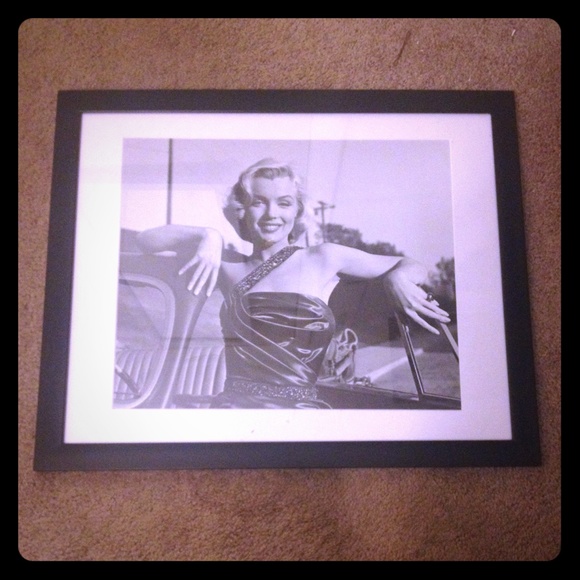 Framed Marilyn Monroe Picture