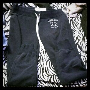 Navy Blue Hollister sweat pants