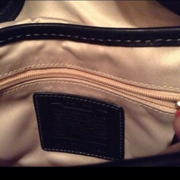 Authentic Coach Signature Cloth Bag - Picture 3 of 3