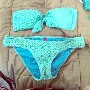 Aqua Crochet Runch band BOTTOMS