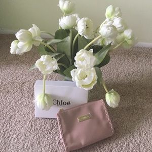 Chloe fragrance cosmetic bag
