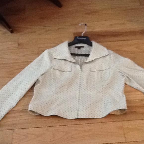 Lafayette 148 New York cropped jacquard jacket