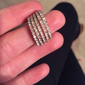 Rose color ring size 6