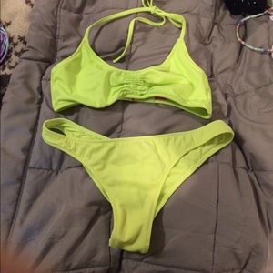 NEON YELLOW Isty Bottoms