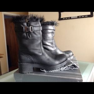 Authentic Prada Motorcycle Boot