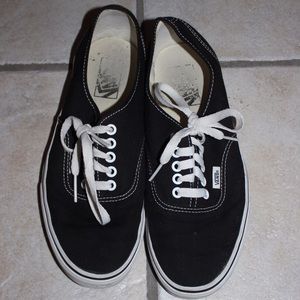 Black Vans ONLY USED TWICE