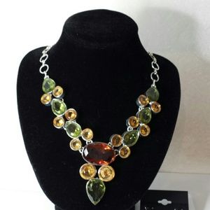 Necklace and earrings