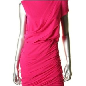 NWT Aqua (Bloomingdales)pink cocktail dress.
