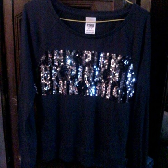Victoria Secret Pink Sequin Shirt *** SOLD ***