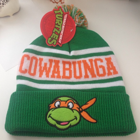 Nickelodeon Jackets & Blazers - Pom Beanie Teenage Mutant Ninja Turtles