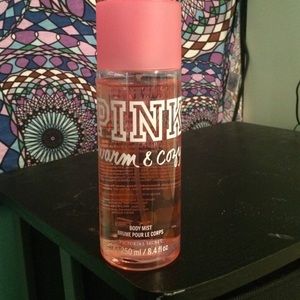 Pink warm& cozy body mist