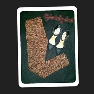 XXI Premuim Denim Cheetah Pants