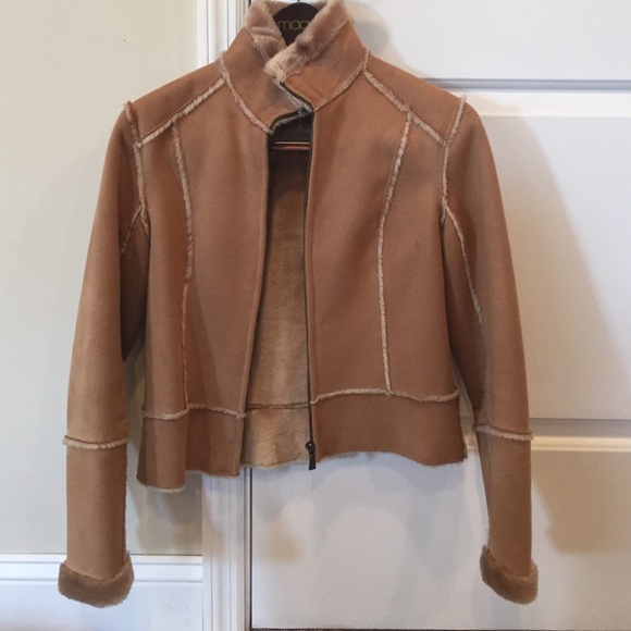 Andrew Marc Faux Shearling Jacket