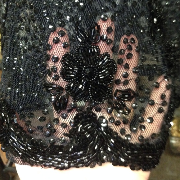 Black Carmen Marc Valvo Dress! - Picture 3 of 4