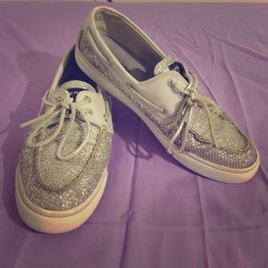 Glitter Sperry Top-Sider size 9