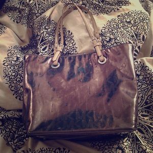 Metallic Michael Kors purse! Great condition!