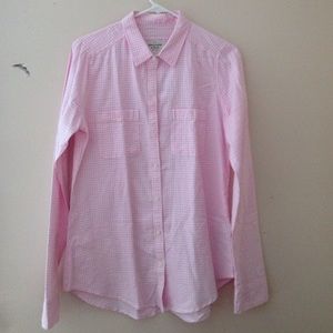 a&f button down