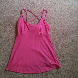 Pink tank top