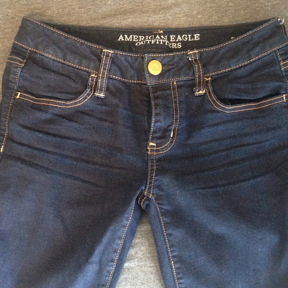 American Eagle dark jeggings