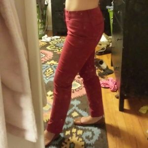 Red old navy pixie pant