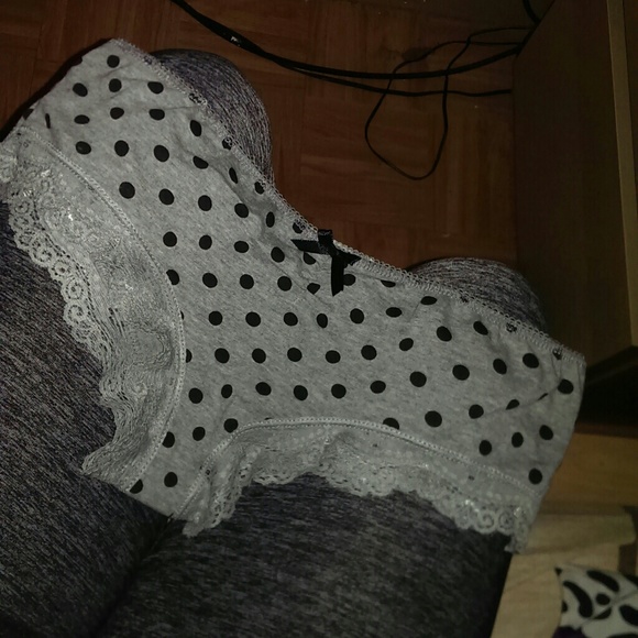 Polka dot panties