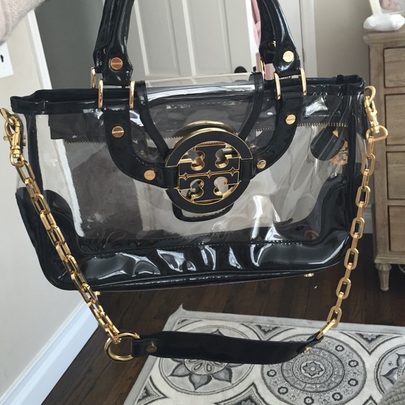 Tory Burch patent leather handbag